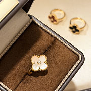 Van Cleef & Arpels Alhambra Diamond Ring Yellow gold  - 1