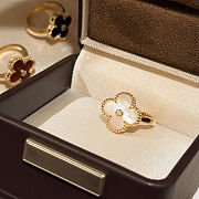 Van Cleef & Arpels Alhambra Diamond Ring Yellow gold  - 6