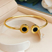 Bvlgari Bvlgari 18 kt yellow gold wire bracelet  - 4