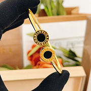 Bvlgari Bvlgari 18 kt yellow gold wire bracelet  - 5
