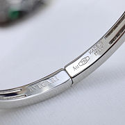 Bvlgari White gold Serpenti Seduttori Bracelet Green - 5