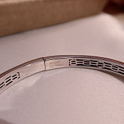 Bvlgari White gold Serpenti Seduttori Bracelet with blue sapphire eyes - 4