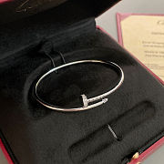 Cartier Juste un Clou bracelet small model reverse-set diamonds  - 5