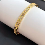 Cartier Paved Gold Color Bracelet - 5