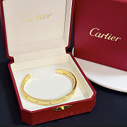 Cartier Diamond-Set Bangle Bracelet - 1