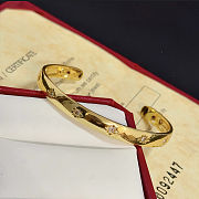 Cartier Diamond-Set Bangle Bracelet - 6
