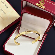 Cartier Diamond-Set Bangle Bracelet - 3