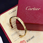 Cartier Diamond-Set Bangle Bracelet - 2