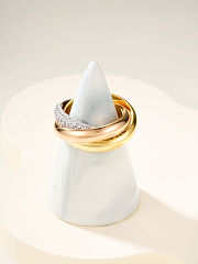 Cartier Trinity Pave Diamond Ring - 6