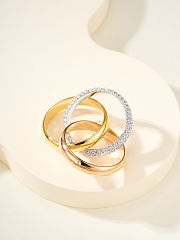 Cartier Trinity Pave Diamond Ring - 5
