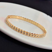Cartier Over Gold Hinge Bubble Bangle - 6