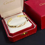 Cartier Panther Cuff Diamond Bangle - 1