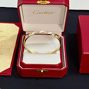 Cartier Panther Cuff Diamond Bangle - 4