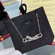 Cartier White Gold Necklace Panther Pendant - 1