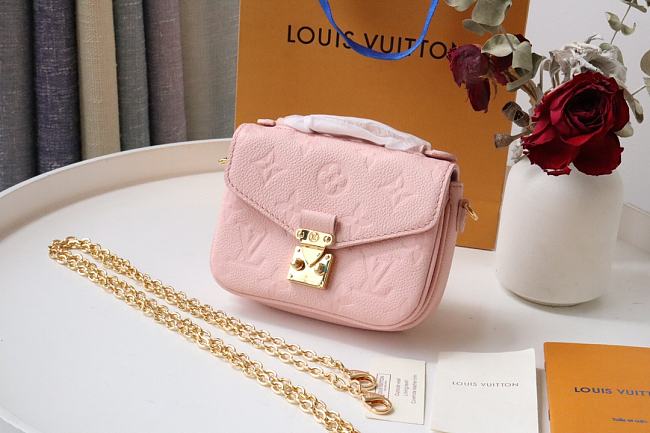 Louis Vuitton Micro Métis Monogram Empriente Pink Size 14 x 11 x 3.5cm - 1