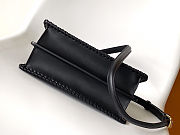 Fendi Women Peekaboo ISeeU Petite Black Padded Calfskin Leather Bag  - 2