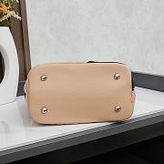Chanel Calfskin Quilted Medium Cambon Tote Beige Size 25x24x13cm - 5