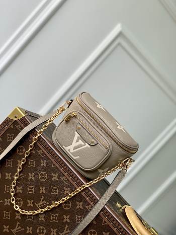 LV Empreinte Mini Bumbag Tourterelle Cream Size 17 x 12 x 9.5cm