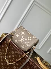 LV Empreinte Mini Bumbag Tourterelle Cream Size 17 x 12 x 9.5cm - 6