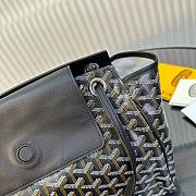 Goyard Black and Brown Geometric Shoulder Bag Size 30x22x14cm - 4
