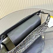 Goyard Black and Brown Geometric Shoulder Bag Size 30x22x14cm - 3
