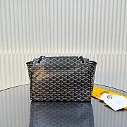 Goyard Black and Brown Geometric Shoulder Bag Size 30x22x14cm - 2
