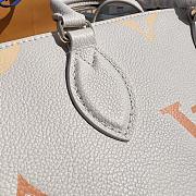  Louis Vuitton OnTheGo PM Tote Bag 'Neutral Gradient' Size 25×19×11.5cm - 4