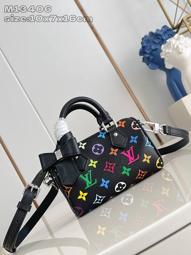 Louis Vuitton LV x TM Nano Speedy Bag 'Multicoloured' Size 10 x 7.5 x 16cm - 1