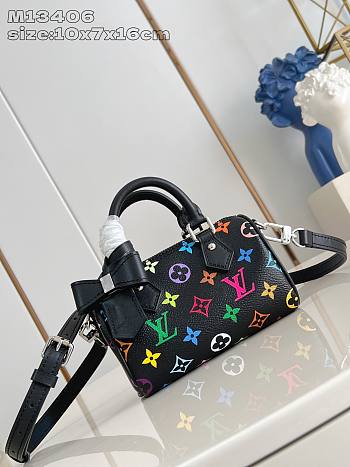 Louis Vuitton LV x TM Nano Speedy Bag 'Multicoloured' Size 10 x 7.5 x 16cm