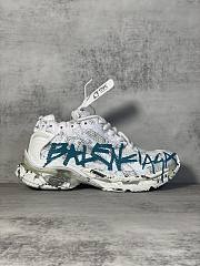 Balenciaga Runner Graffiti White Blue 772767W3RBQ9040 - 1