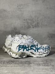 Balenciaga Runner Graffiti White Blue 772767W3RBQ9040 - 4