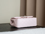Chanel Light Pink Mini Rectangle Top Handle Flap Bag Size 20x13x9cm - 2