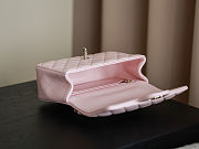 Chanel Light Pink Mini Rectangle Top Handle Flap Bag Size 20x13x9cm - 5