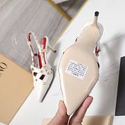 Valentino Garavani Studdy Slingback Pumps White 6.5cm - 6