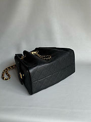 Chanel Caviar Quilted Small Chanel 25 Handbag Black Size 30×26×14cm - 6
