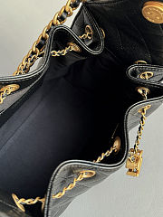 Chanel Caviar Quilted Small Chanel 25 Handbag Black Size 30×26×14cm - 2