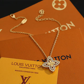 LV Idylle Blossom Gold Necklace