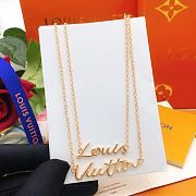 LV Script Necklace - 2