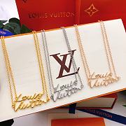 LV Script Necklace - 3