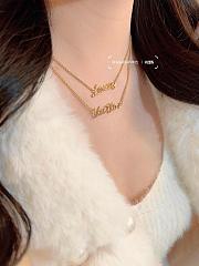 LV Script Necklace - 5