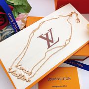 LV Script Necklace - 4