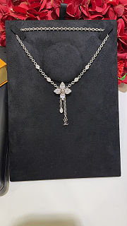 Louis Vuitton M02091 Model Unknown TE1294 Necklace Metal x Rhinestone - 5