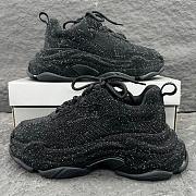 Balenciaga Triple S Black Rhinestones - 1