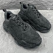 Balenciaga Triple S Black Rhinestones - 6
