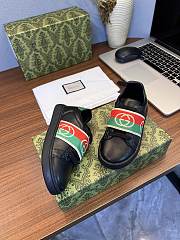 Gucci Ace Kids Sneaker With Interlocking G Web 'Black' 662212-D8050-1065 - 6