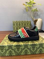 Gucci Ace Kids Sneaker With Interlocking G Web 'Black' 662212-D8050-1065 - 3
