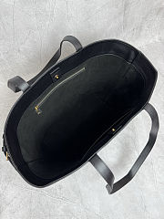 Celine MEDIUM CABAS ANAÏS CUIR TRIOMPHE IN Grained calfskin Black - 5