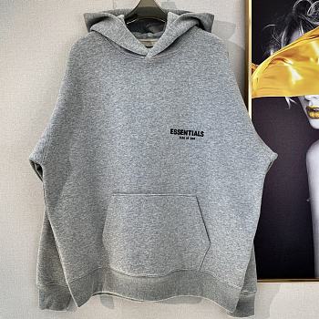 Fear of God Essentials SS22 Hoodie Dark Oatmeal