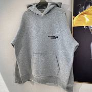 Fear of God Essentials SS22 Hoodie Dark Oatmeal - 6