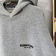 Fear of God Essentials SS22 Hoodie Dark Oatmeal - 4